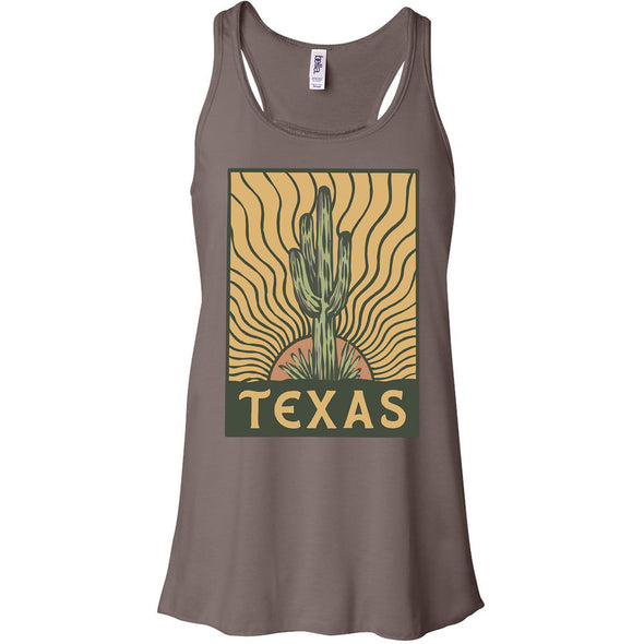 Desert Sunset TX Flowy Tank-CA LIMITED