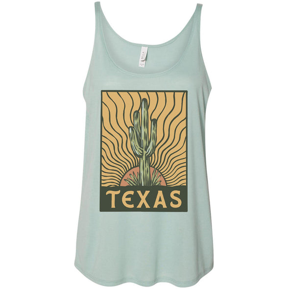 Desert Sunset TX Flowy Tank-CA LIMITED