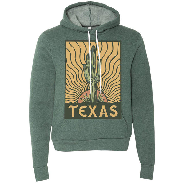 Desert Sunset TX Pullover Hoodie-CA LIMITED