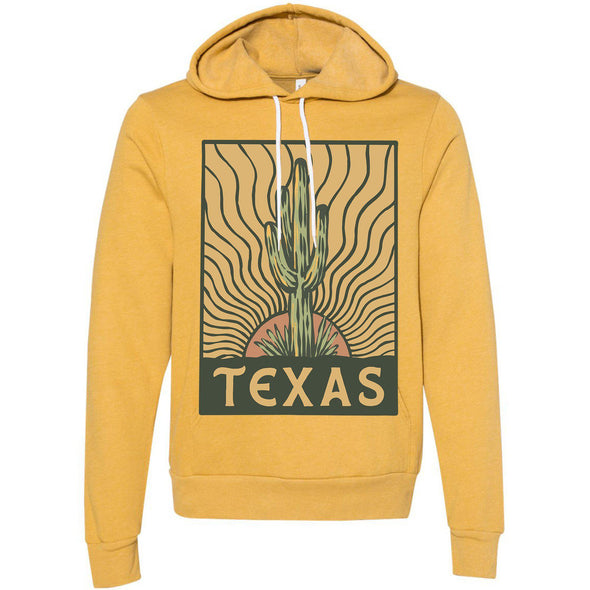 Desert Sunset TX Pullover Hoodie-CA LIMITED