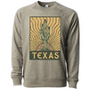 Desert Sunset TX Raglan Sweater-CA LIMITED