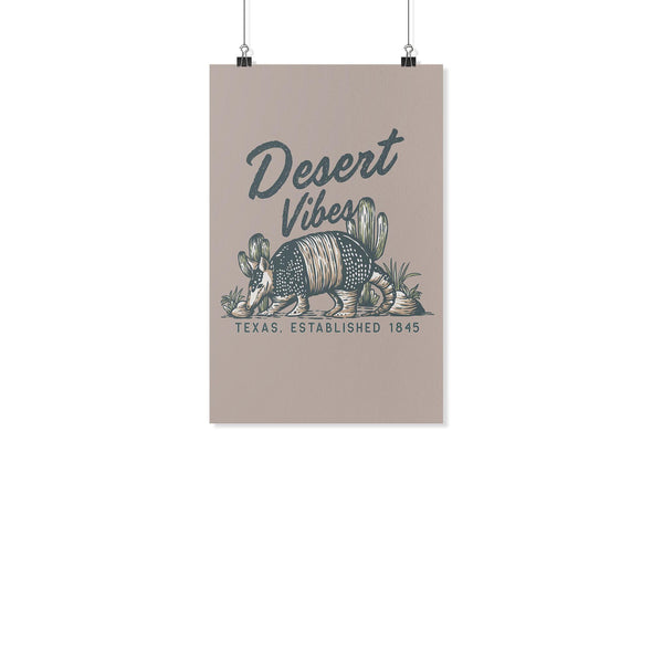 Desert Vibes Texas Beige Poster-CA LIMITED