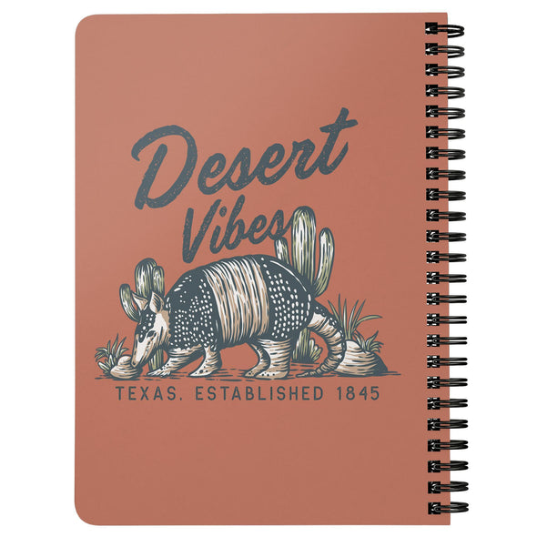 Desert Vibes Texas Brick Notebook-CA LIMITED