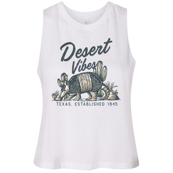 Desert Vibes Texas Crop Tank-CA LIMITED