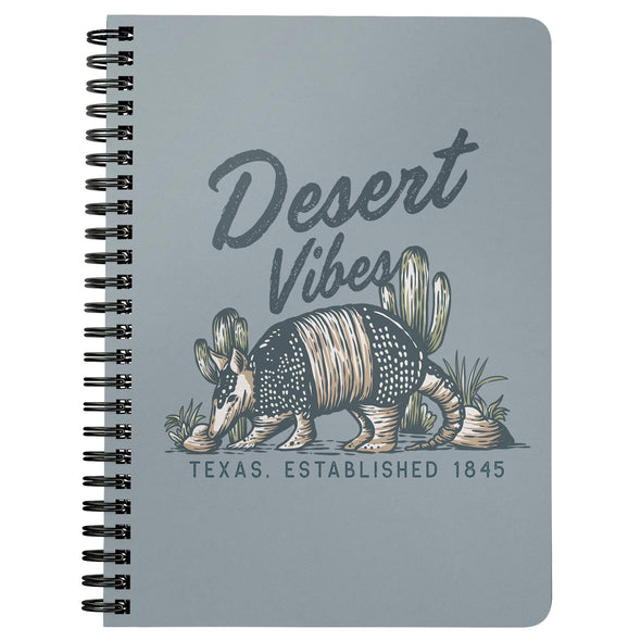 Desert Vibes Texas Grey Notebook-CA LIMITED