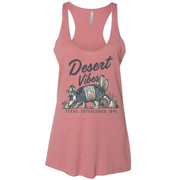 Desert Vibes Texas Racerback Tank-CA LIMITED