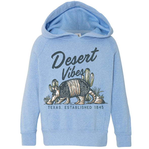 Desert Vibes Texas Raglan Toddlers Hoodie-CA LIMITED