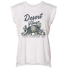 Desert Vibes Texas Rolled Sleeve Tank-CA LIMITED