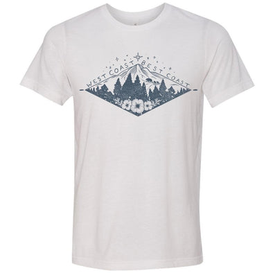 Diamond Best Coast White tee-CA LIMITED