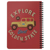 Explore Red Spiral Notebook-CA LIMITED