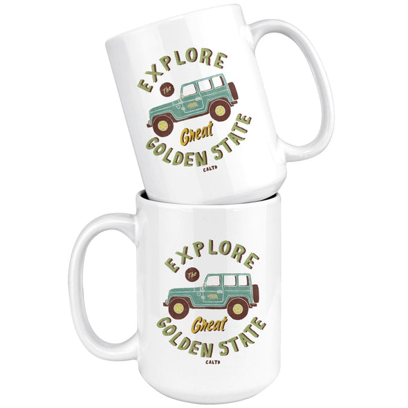 Explore The Golden State Mug-CA LIMITED