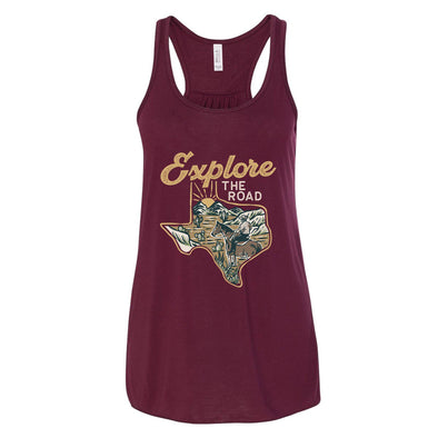 Explore the Road Texas Flowy Tank-CA LIMITED