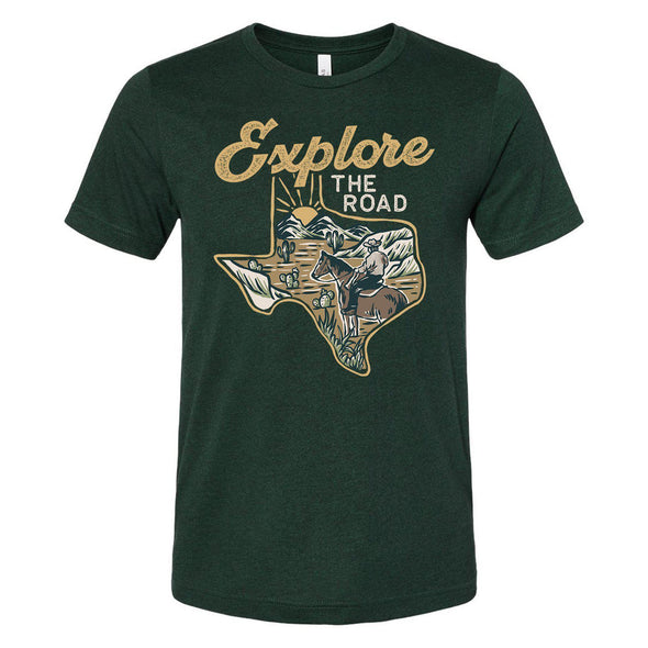 Explore the Road Texas Tee-CA LIMITED