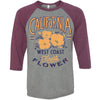 Finest Poppies Baseball Tee-CA LIMITED