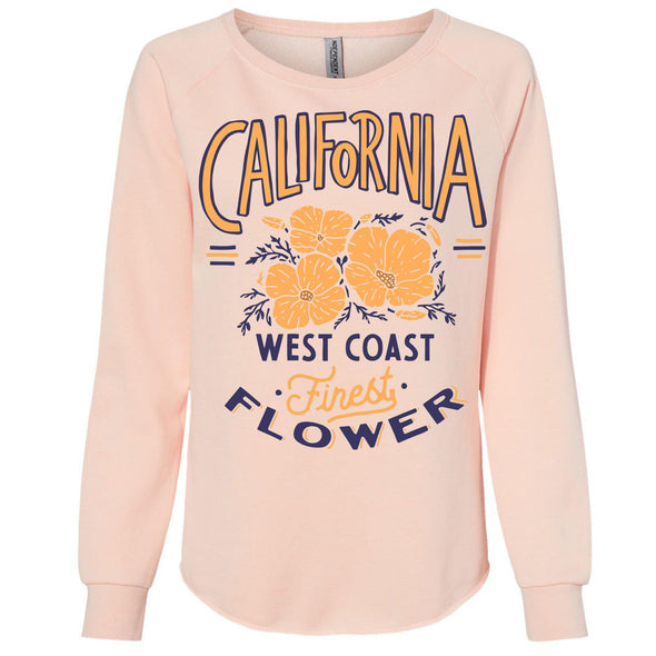 Finest Poppies Crewneck Sweatshirt-CA LIMITED