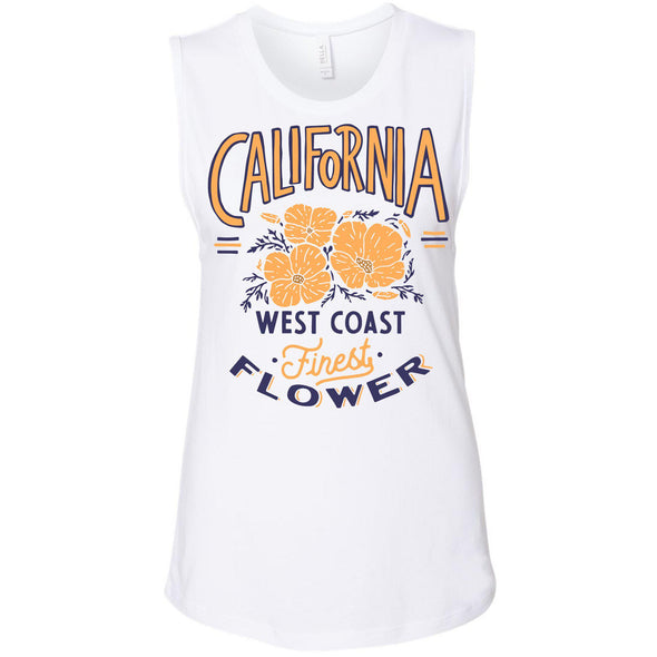 Finest Poppies Muscle Tank-CA LIMITED