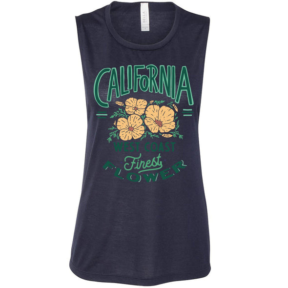 Finest Poppies Muscle Tank-CA LIMITED