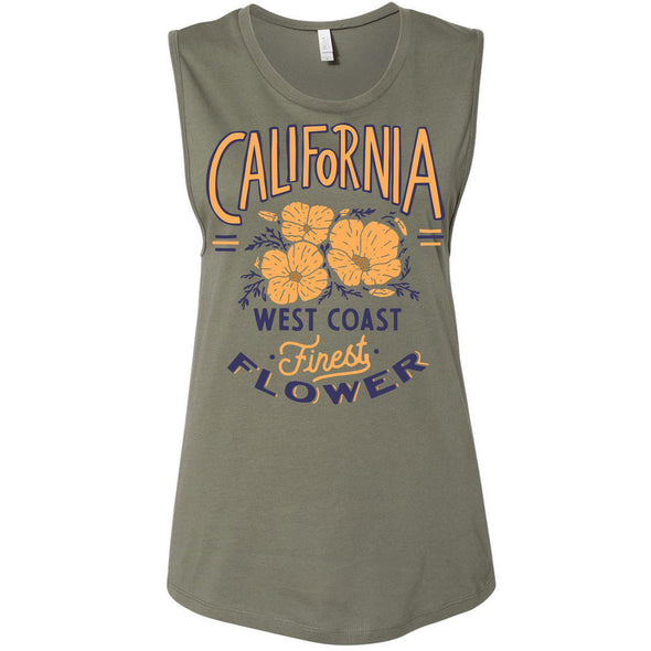 Finest Poppies Muscle Tank-CA LIMITED