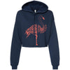 Flamingo FL Cropped Hoodie-CA LIMITED