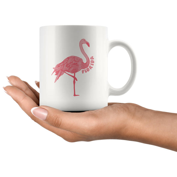 Flamingo FL Pink Ceramic Mug-CA LIMITED