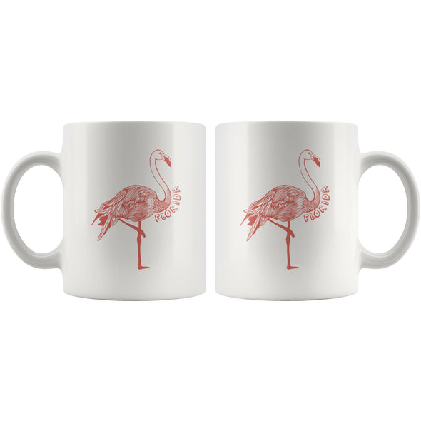 Flamingo FL Red Ceramic Mug-CA LIMITED