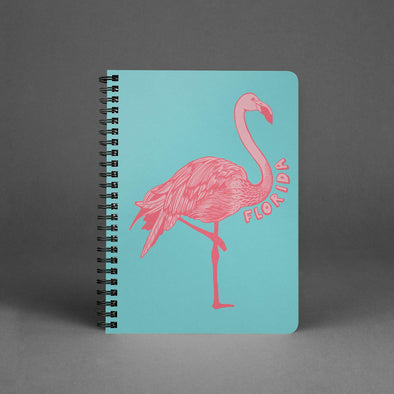 Flamingo FL Spiral Notebook-CA LIMITED