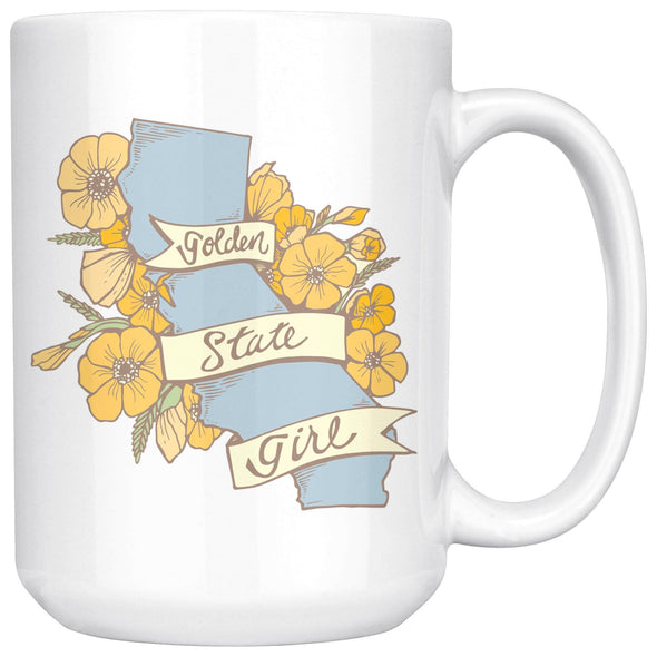 Golden State Girl Mug-CA LIMITED