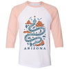 Grand Canyon Snake Arizona Baseball Tee-CA LIMITED