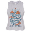 Grand Canyon Snake Arizona Crop Tank-CA LIMITED