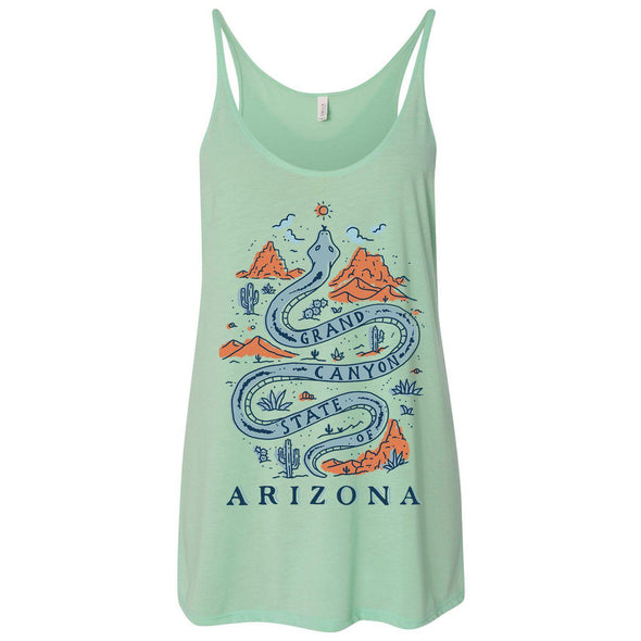 Grand Canyon Snake Arizona Flowy Tank-CA LIMITED