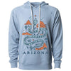 Grand Canyon Snake Arizona Raglan Hoodie-CA LIMITED