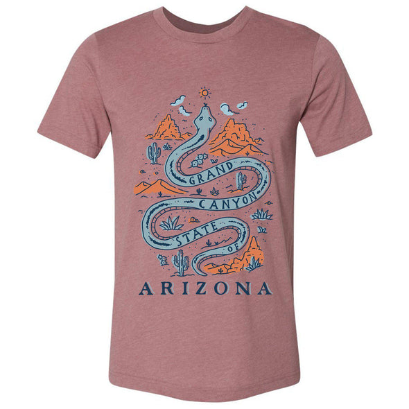 Grand Canyon Snake Arizona Tee-CA LIMITED