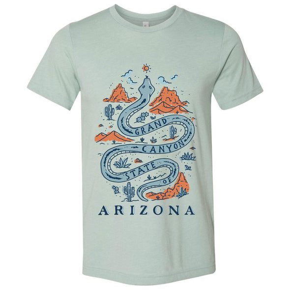 Grand Canyon Snake Arizona Tee-CA LIMITED