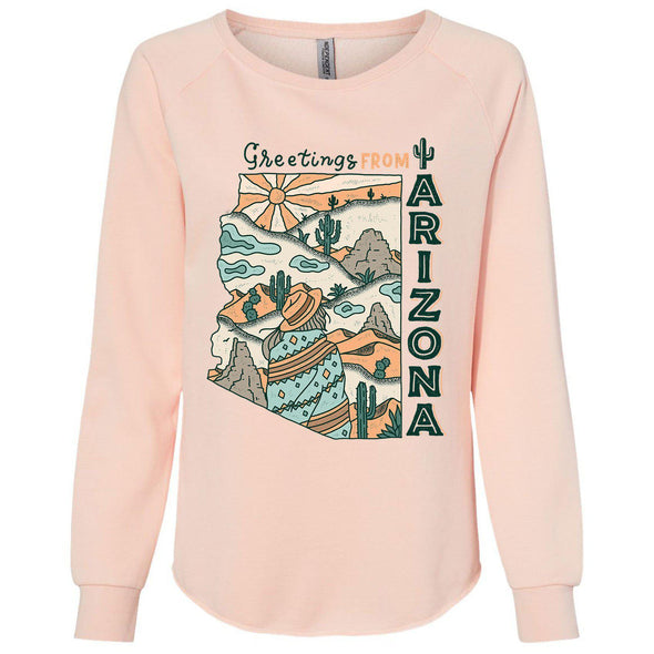 Greetings from Arizona Crewneck Sweatshirt-CA LIMITED