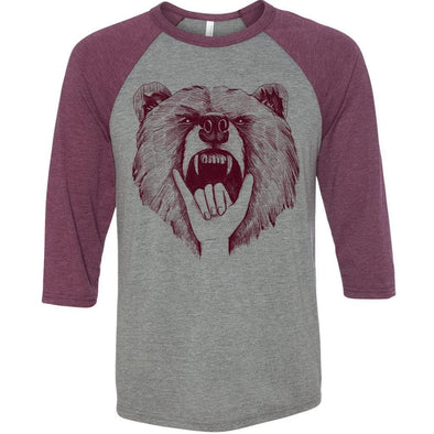 Hang Ten Bear Baseball Tee-CA LIMITED