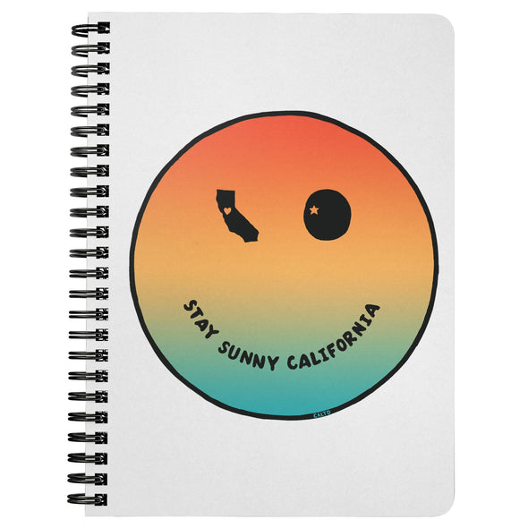 Happy CA Gradient Spiral Notebook-CA LIMITED