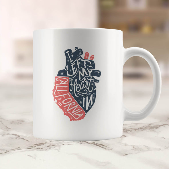 Heart Ceramic Mug-CA LIMITED