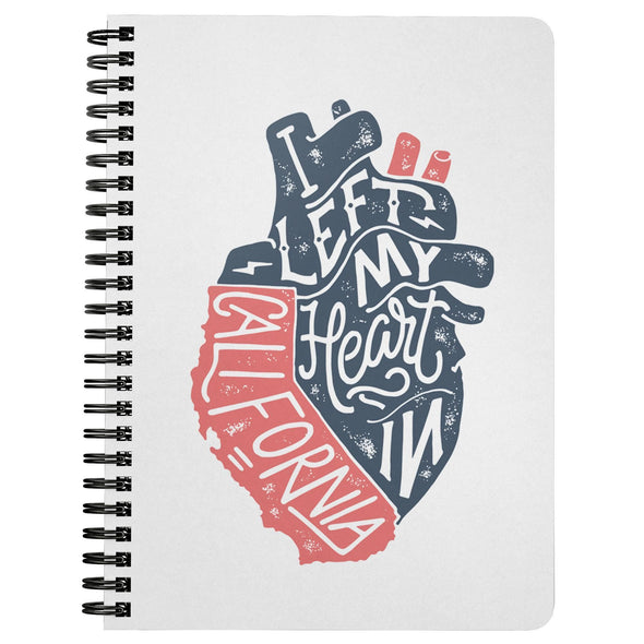 Heart Spiral Notebook-CA LIMITED