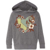 Heart State Raglan Toddlers Hoodie-CA LIMITED