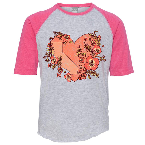 Heart State Youth Baseball Tee-CA LIMITED