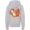 Heart State Youth Zip Up Hoodie-CA LIMITED