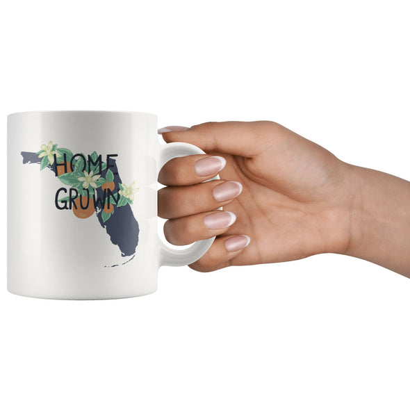 Home Grown FL Blue Ceramic Mug-CA LIMITED