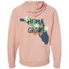 Home Grown FL Raglan Zipper Hoodie-CA LIMITED