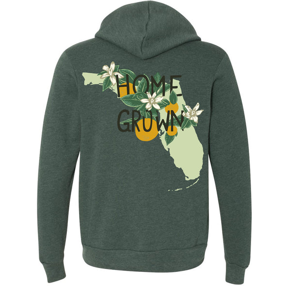 Home Grown FL Zipper Hoodie-CA LIMITED