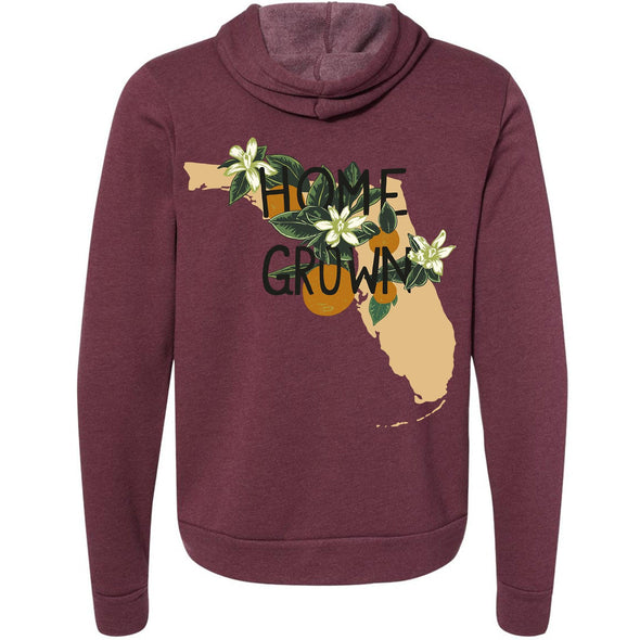 Home Grown FL Zipper Hoodie-CA LIMITED