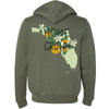 Home Grown FL Zipper Hoodie-CA LIMITED