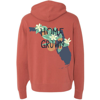 Home Grown FL Zipper Hoodie-CA LIMITED