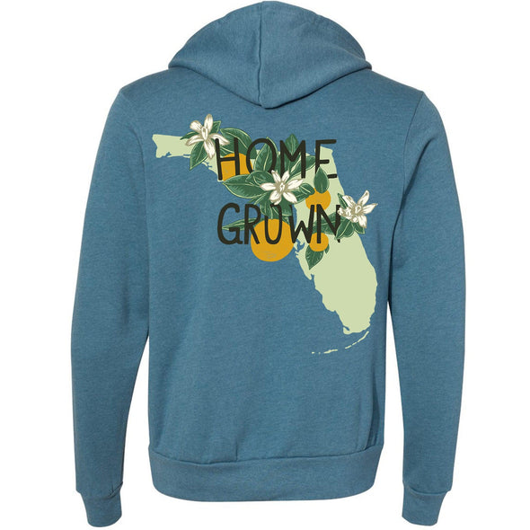 Home Grown FL Zipper Hoodie-CA LIMITED