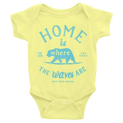 Home Waves Baby Onesie-CA LIMITED