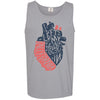 I Left My Heart In CA Men's Tank-CA LIMITED